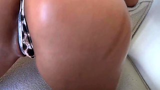 Slutty Kitty Gets Huge Load Trick or Treating for Halloween!