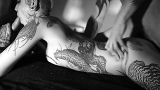 blackkiss en baise anal en trio
