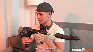 Ginger Mi Redhead Housewife Blowjob Doggy Pounding