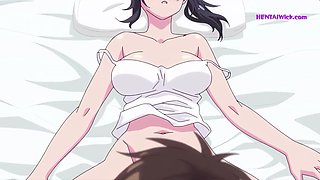 Cheating Girlfriend Spends the Night with the Neighbor While Her Boyfriend Is at Work(Hentai)