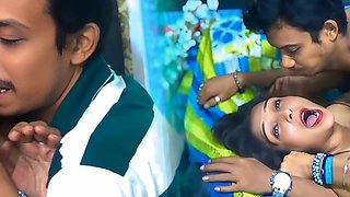Ghar me koi nahi tha phir bhabi ko jabar dasti pel diya
