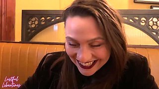 Dirty Boss Gets Cummed On In Public Toilet