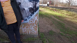 Titslapping at the Railway
