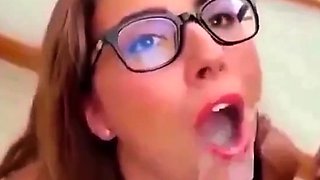 Finnish Cumslut JenKowski Bukkake