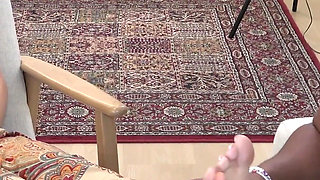 Arab Postwoman Gives Anal to Muscular BBC Stranger
