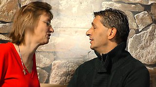 XXXOMAS - Horny mature German gets pierced pussy banged hard