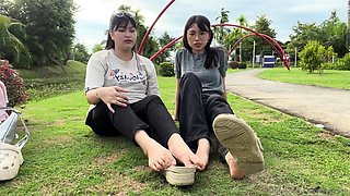 Lovely free teen porn with foot fetish