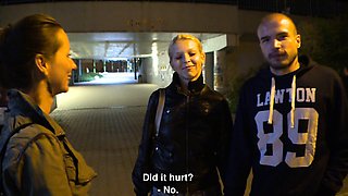 Beautiful Czech Pair Gets Money for GF Exchange
