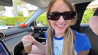 New Coffee Date with Melody Marks and Busted a Load on Her