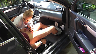 Uber Driver Sucking and Fucking a Costumer
