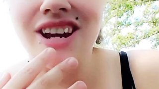 Amateur striptease and Solo masturbation
