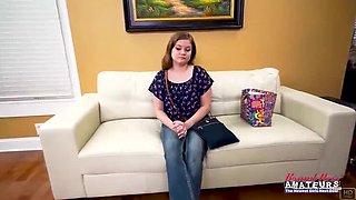 Horny Brunette Teen Lauren Gets Her Tight Ass And Wet Pussy Banged Hard