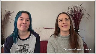 Alisha Adams - Casting Alisha Olivia And Milo Getting Their Tight Pussies Pounded
