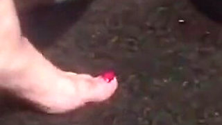 Mel Playing with Pink Dildo 2