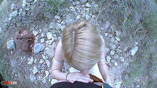 Daytona X and Kevin White in a Steamy POV Woodland Fuckfest