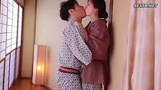 Engsub JUL-241 Getting my mother-in-law pregnant on a hot spring vacation with my wife and her family