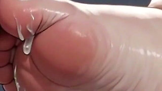 Giant SSBBW Makes Slave Lick Her Big Beautiful Feet - Foot Domination