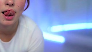 Hot redhead amateur teen girl riding and jerking boyfriend