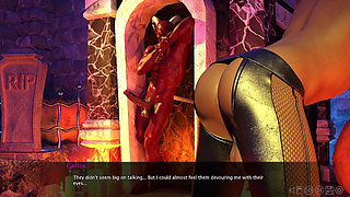 Summer Vacation - Demon with Monster Cock Fucks My Tight Ass Good