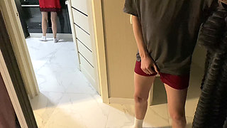 Stepbrother Fucks Me in the Kitchen While I'm Cooking Our Dinner