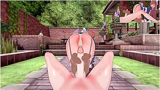 Ddlc: Monika Maid Serving Your Dick Pov