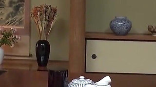 Horny Asians in Wild Group Sex with Mask and Vibrator