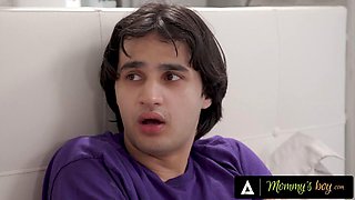 Stepson Pounds Perfect Stepmom Annie Kings Pussy Until She Overflows With Cum In Taboo Step-F