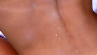 Pool Boy Get Sucked off by Kamren Kelly & She Swallows the Whole Load