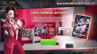 Cartoon hentai, oral, blowage