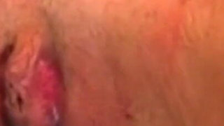 Lesbian Carrot Stuffing Stretches Wet Pussy Wide