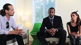 Horny cute and sexy chick Kacy Lane sucks and fucks the big