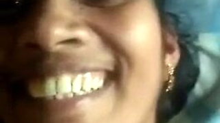 Aunty playing with her nipples