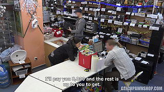 Czech Pawn Shop 4: the MILF with the Skis