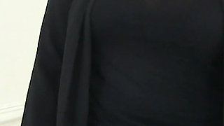 Beautiful Big Breated MILF Sophia Delane Fingers Her Shaved Pussy for You