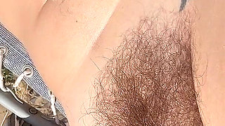 Sunrise Hairy Bush and Cigars Tanning in the Garden