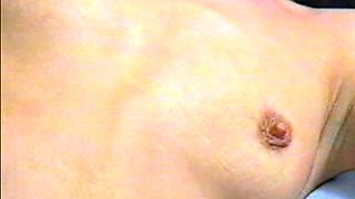 Small titted redhead Latina in between