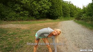 Public Pickups - Amateur European Jenna Ultra-cute Luvs Public Ass-fuck