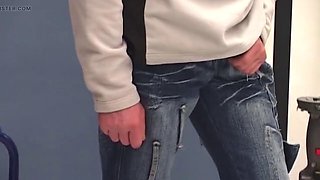 Horny MILF Gags on Cock and Swallows in Hot Casting Audition