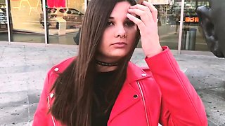 Pierced Latina Picked Up And Fucked For Cumload
