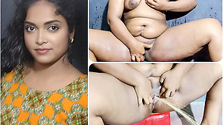 Desi Sexy Girl Fingering and Pissing Loud