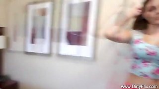 Teeny welcomes cock for cash
