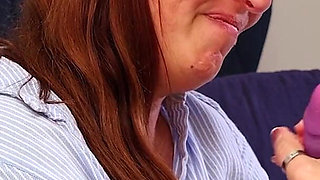 Cougar Secretary Wants You to Cum for Her