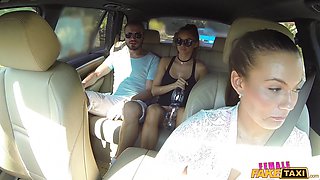 Female Fake Taxi - Darkhaired babe Cabbie Pounded In Car Trunk 1 - Adam Black