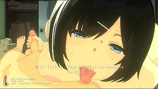 Hentai Game - Massive Tits Babe Rough Sex in Cold Weather