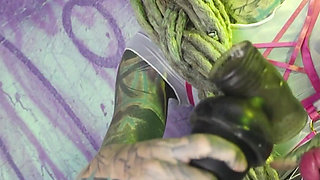 Solo DP with Buttplug and Doxy - Wank Instructions