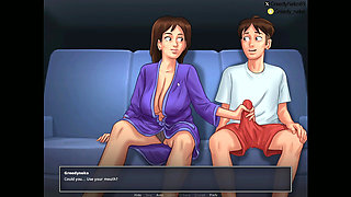 Step Mom Gave Me Head On the Couch (Dubbed)