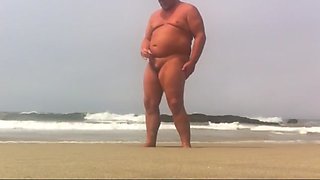 Nude beach wankers 4