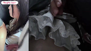 Pure Center Idol Falls. Public Toy Tease with Breathless Slips