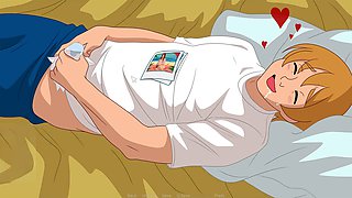 Cock teasing, mummy, hentai