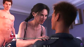 Busty Stepmom Fucks Best Friend in Front of Stepson - Hot 3D Hentai Animation - Life in Santa County